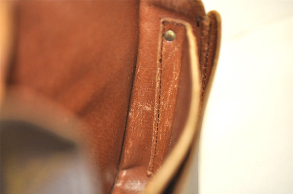 Authentic Louis Vuitton Monogram Cartouchiere GM Shoulder Bag Old Model 8829J