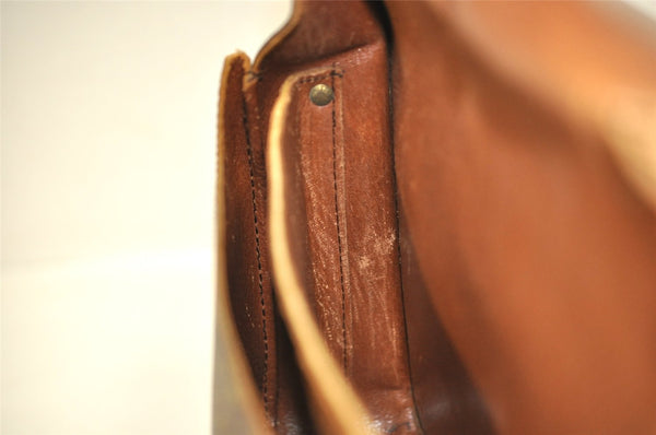 Authentic Louis Vuitton Monogram Cartouchiere GM Shoulder Bag Old Model 8829J