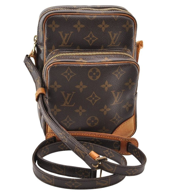 Authentic Louis Vuitton Monogram Amazone Shoulder Cross Bag M45236 Junk 8830I