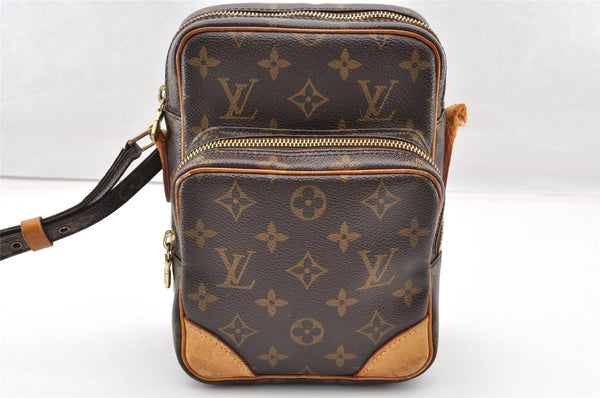 Authentic Louis Vuitton Monogram Amazone Shoulder Cross Bag M45236 Junk 8830I