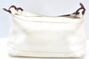 Authentic CHANEL Vintage Caviar Skin Shoulder Hand Bag Purse White 8831H