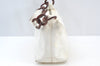 Authentic CHANEL Vintage Caviar Skin Shoulder Hand Bag Purse White 8831H