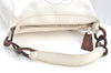 Authentic CHANEL Vintage Caviar Skin Shoulder Hand Bag Purse White 8831H