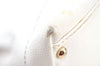 Authentic CHANEL Vintage Caviar Skin Shoulder Hand Bag Purse White 8831H