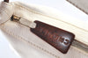 Authentic CHANEL Vintage Caviar Skin Shoulder Hand Bag Purse White 8831H