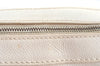 Authentic CHANEL Vintage Caviar Skin Shoulder Hand Bag Purse White 8831H