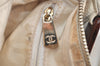Authentic CHANEL Vintage Caviar Skin Shoulder Hand Bag Purse White 8831H