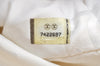 Authentic CHANEL Vintage Caviar Skin Shoulder Hand Bag Purse White 8831H