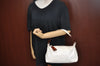 Authentic CHANEL Vintage Caviar Skin Shoulder Hand Bag Purse White 8831H