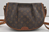 Authentic Louis Vuitton Monogram Menilmontant PM M40474 Shoulder Cross Bag 8831I