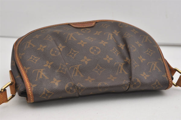 Authentic Louis Vuitton Monogram Menilmontant PM M40474 Shoulder Cross Bag 8831I