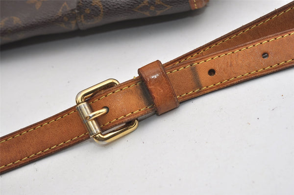 Authentic Louis Vuitton Monogram Menilmontant PM M40474 Shoulder Cross Bag 8831I