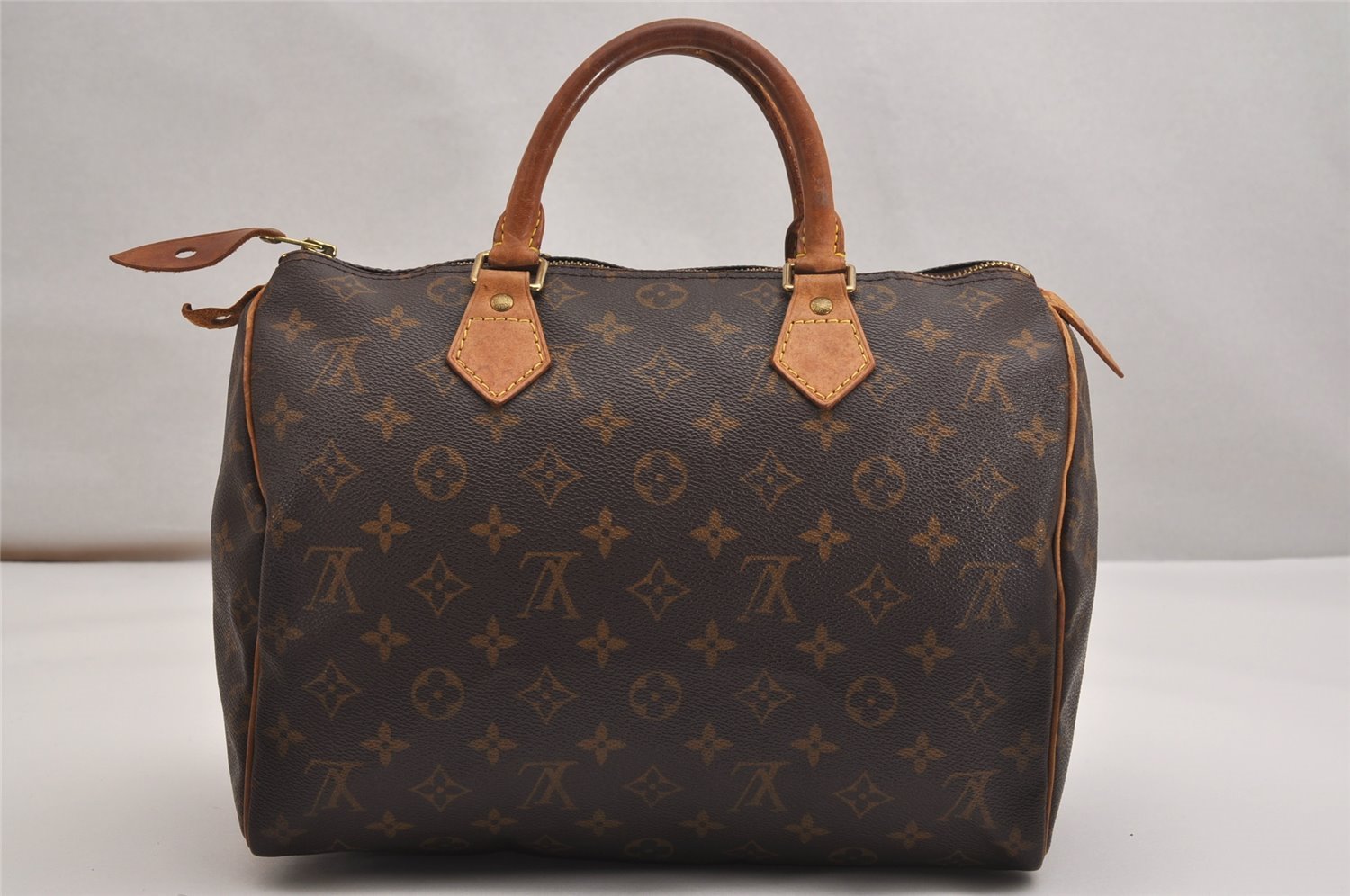 Authentic Louis Vuitton Monogram Speedy 30 Hand Boston Bag M41526 LV 8831J