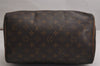 Authentic Louis Vuitton Monogram Speedy 30 Hand Boston Bag M41526 LV 8831J