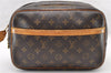 Authentic Louis Vuitton Monogram Reporter PM Shoulder Bag M45254 Junk 8832I