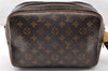 Authentic Louis Vuitton Monogram Reporter PM Shoulder Bag M45254 Junk 8832I