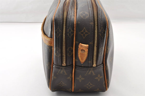 Authentic Louis Vuitton Monogram Reporter PM Shoulder Bag M45254 Junk 8832I