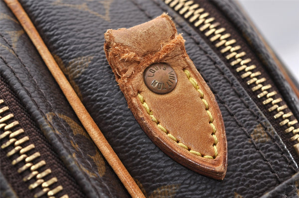 Authentic Louis Vuitton Monogram Reporter PM Shoulder Bag M45254 Junk 8832I