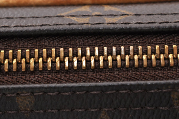 Authentic Louis Vuitton Monogram Reporter PM Shoulder Bag M45254 Junk 8832I