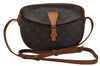 Authentic Louis Vuitton Monogram Jeune Fille MM M51226 Shoulder Cross Bag 8832J