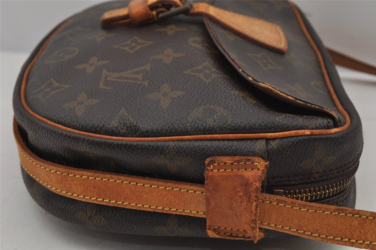 Authentic Louis Vuitton Monogram Jeune Fille MM M51226 Shoulder Cross Bag 8832J