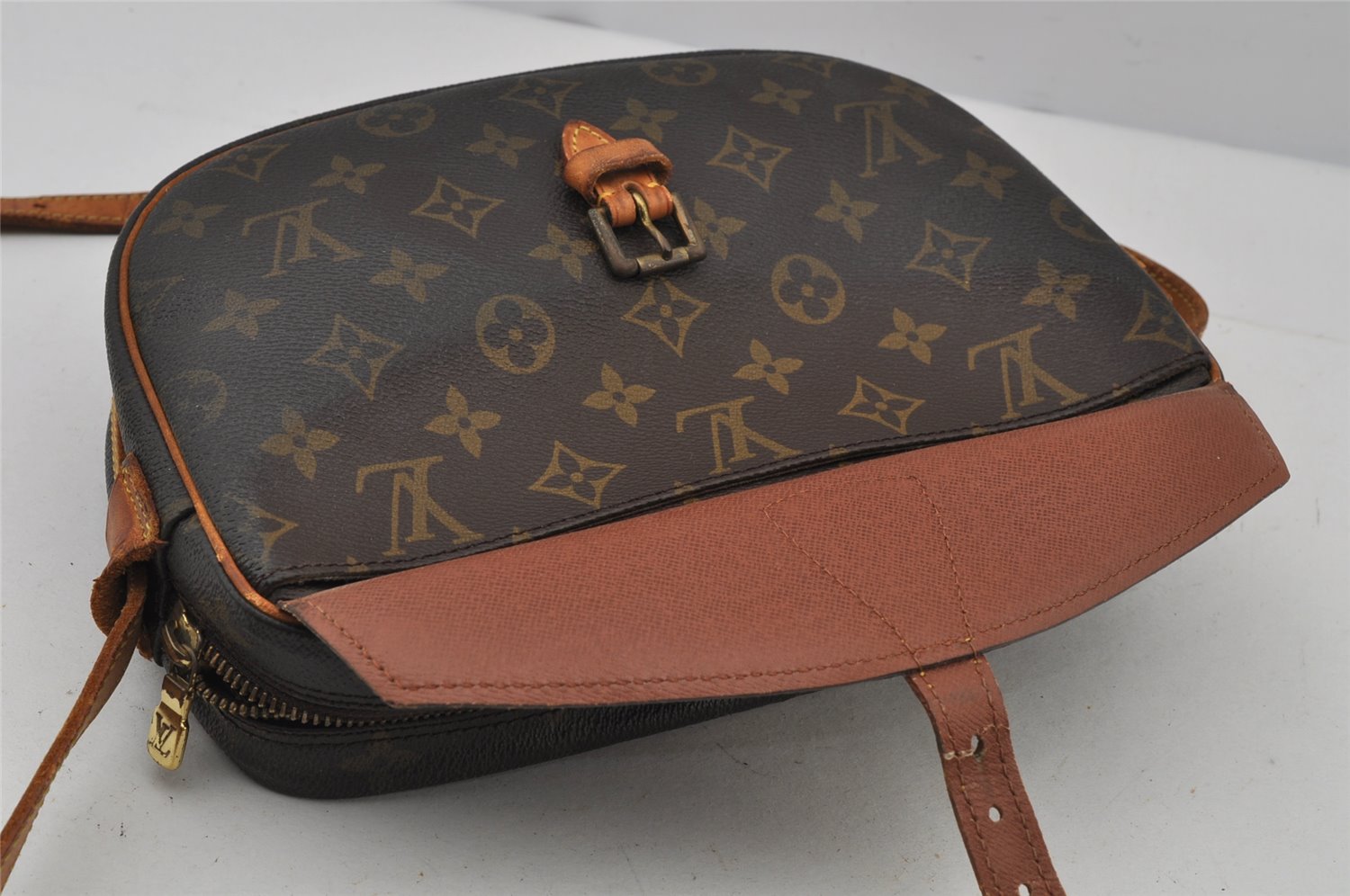 Authentic Louis Vuitton Monogram Jeune Fille MM M51226 Shoulder Cross Bag 8832J