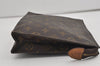 Auth Louis Vuitton Monogram Poche Toilette 26 M47542 Cosmetics Pouch Junk 8833I