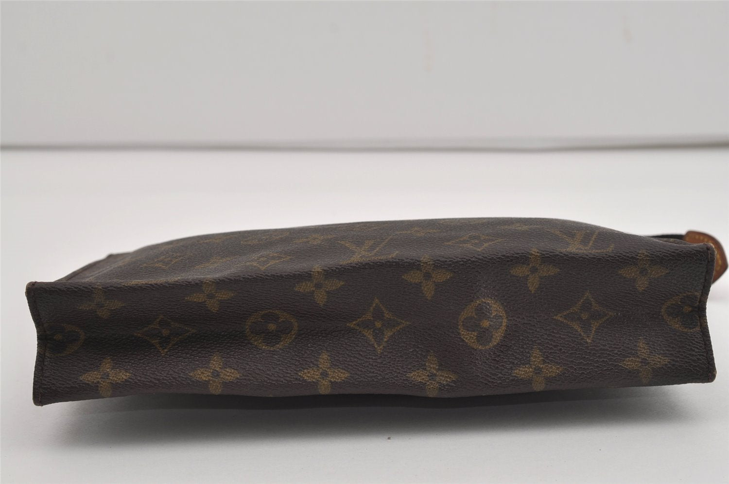 Auth Louis Vuitton Monogram Poche Toilette 26 M47542 Cosmetics Pouch Junk 8833I
