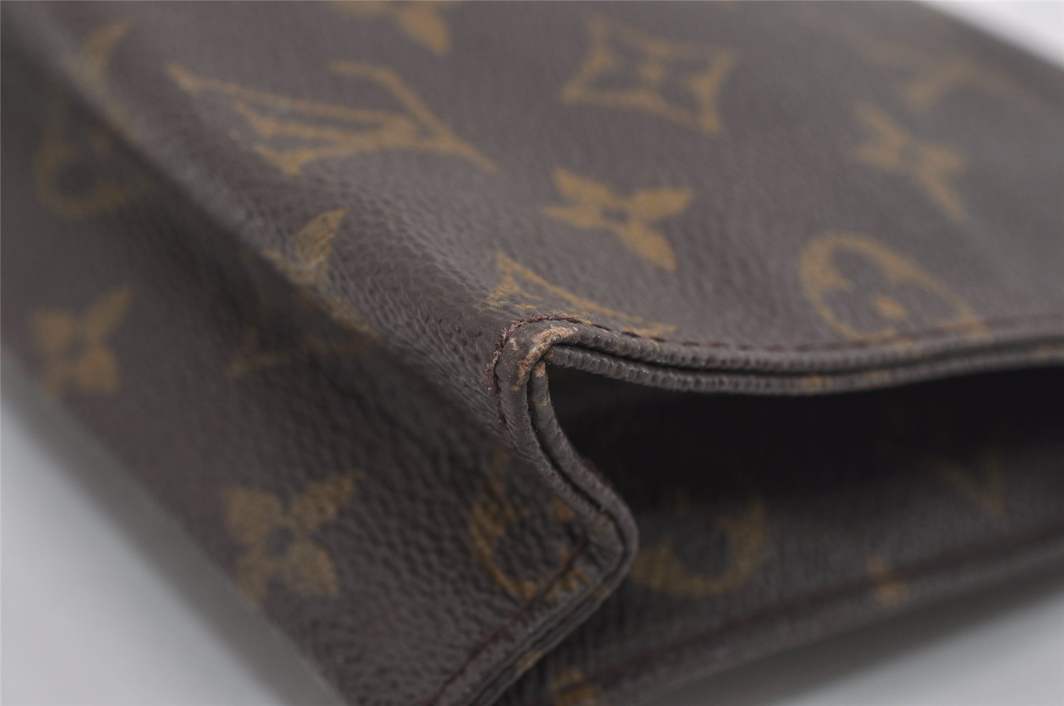 Auth Louis Vuitton Monogram Poche Toilette 26 M47542 Cosmetics Pouch Junk 8833I