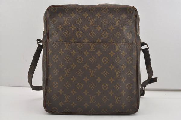 Authentic Louis Vuitton Monogram Marceau Shoulder Cross Body Bag Old Model 8835I