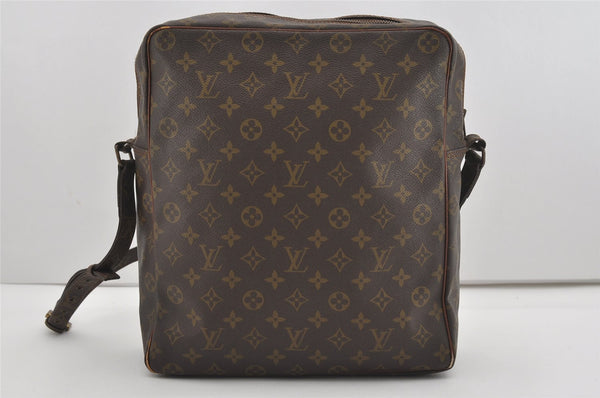 Authentic Louis Vuitton Monogram Marceau Shoulder Cross Body Bag Old Model 8835I