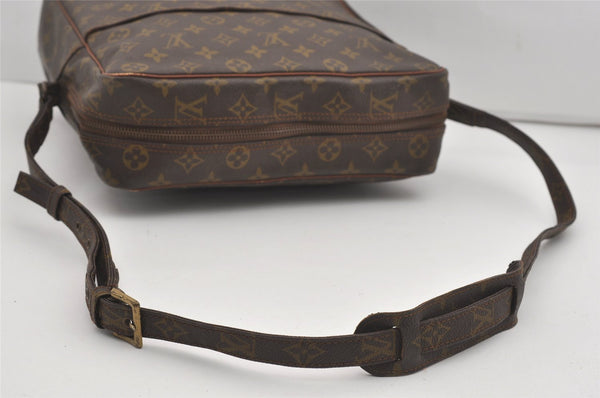 Authentic Louis Vuitton Monogram Marceau Shoulder Cross Body Bag Old Model 8835I