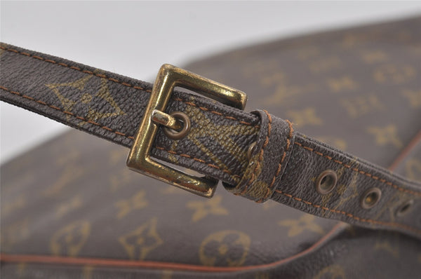 Authentic Louis Vuitton Monogram Marceau Shoulder Cross Body Bag Old Model 8835I