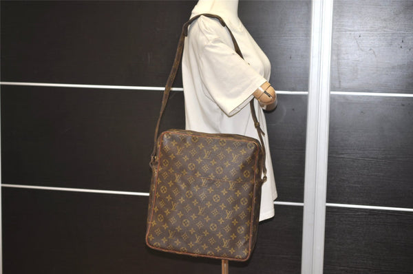 Authentic Louis Vuitton Monogram Marceau Shoulder Cross Body Bag Old Model 8835I