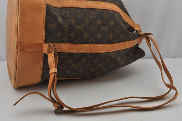 Authentic Louis Vuitton Monogram Randonnee GM Shoulder Bag M42244 LV 8835J