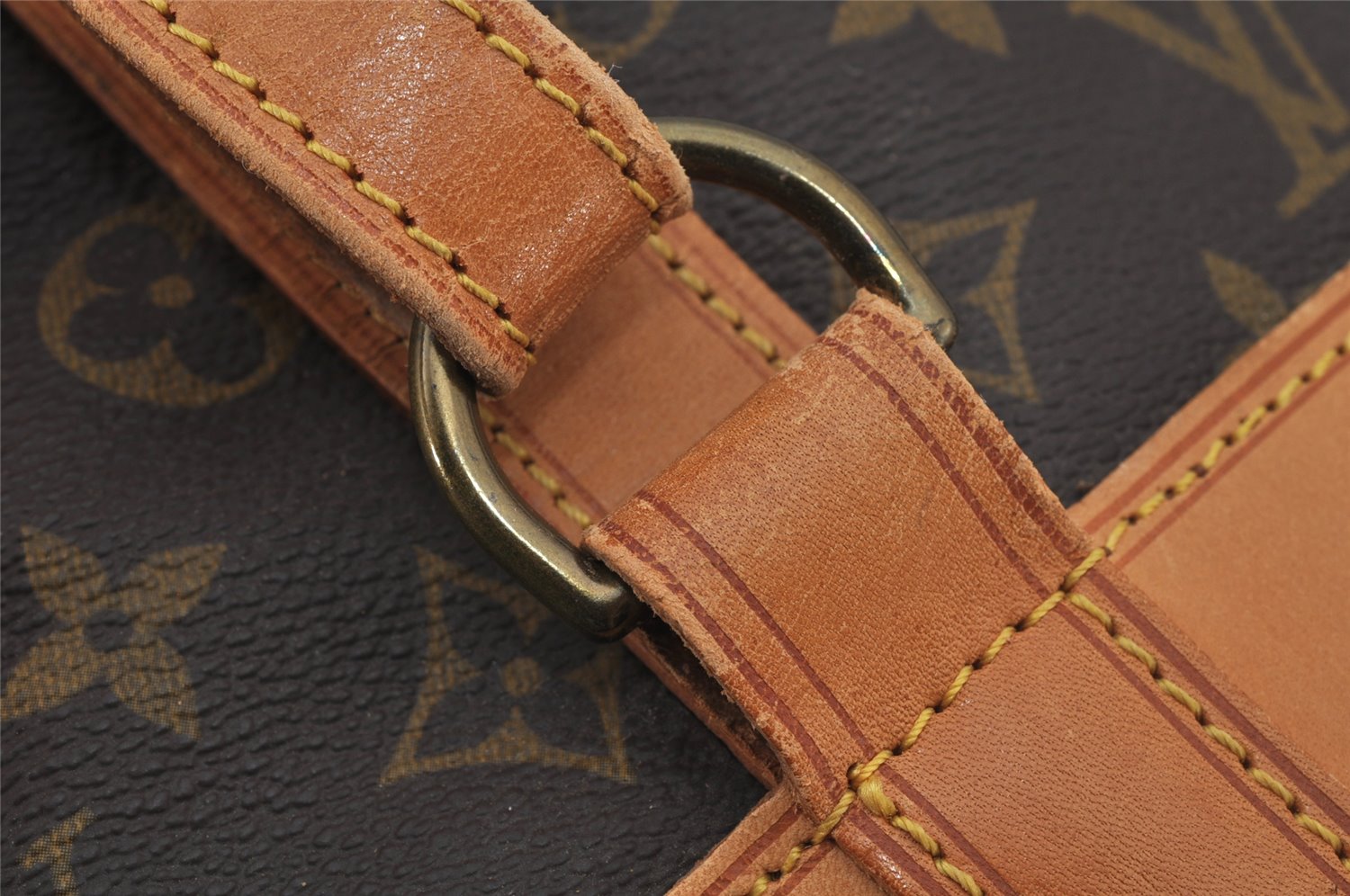 Authentic Louis Vuitton Monogram Randonnee GM Shoulder Bag M42244 LV 8835J