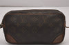 Auth Louis Vuitton Monogram Marly Dragonne PM Clutch Hand Bag Old Model LV 8836I