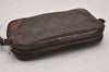 Auth Louis Vuitton Monogram Marly Dragonne PM Clutch Hand Bag Old Model LV 8836I