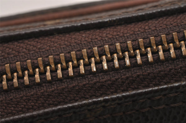 Auth Louis Vuitton Monogram Marly Dragonne PM Clutch Hand Bag Old Model LV 8836I