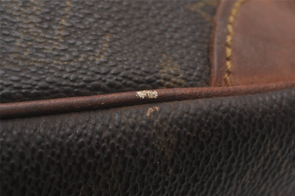 Auth Louis Vuitton Monogram Marly Dragonne PM Clutch Hand Bag Old Model LV 8836I