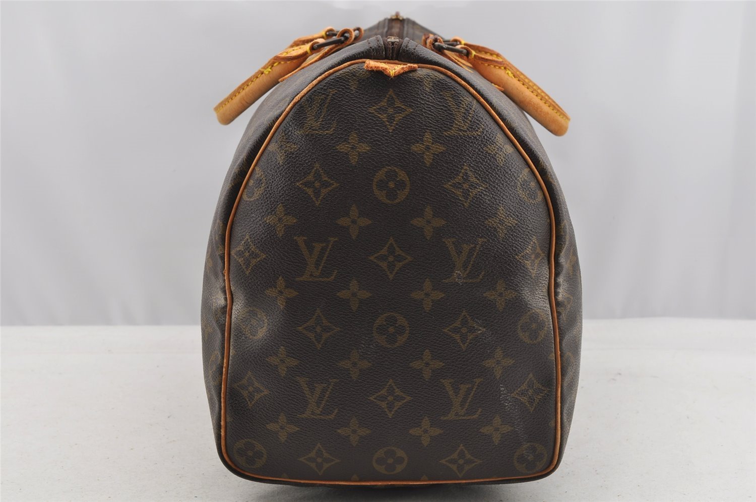 Authentic Louis Vuitton Monogram Speedy 40 Hand Boston Bag M41522 LV Junk 8837I