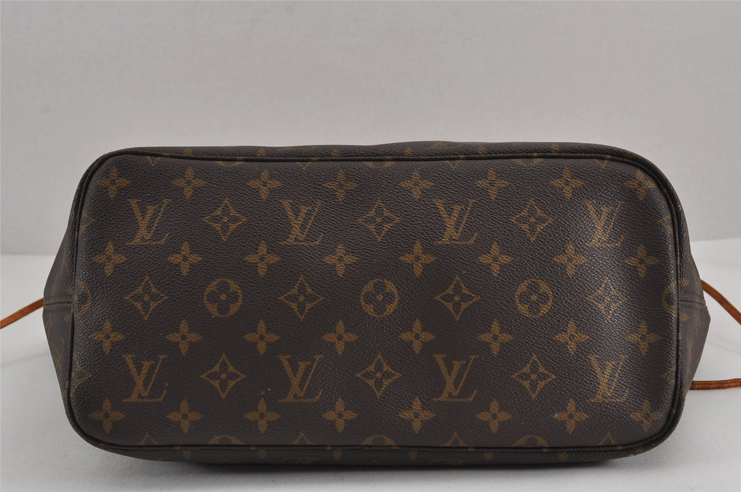 Auth Louis Vuitton Monogram Neverfull MM Shoulder Tote Bag M40156 Junk 8837J