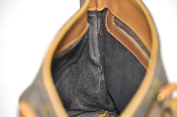 Auth Louis Vuitton Monogram Bucket PM Shoulder Tote Bag USA Model LV Junk 8838I