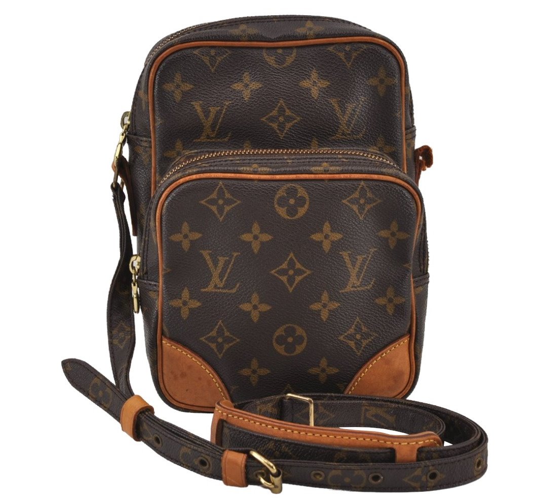Authentic Louis Vuitton Monogram Amazone Shoulder Cross Bag M45236 Junk 8838J