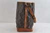 Authentic Louis Vuitton Monogram Noe Shoulder Drawstring Bag M42224 LV 8839I