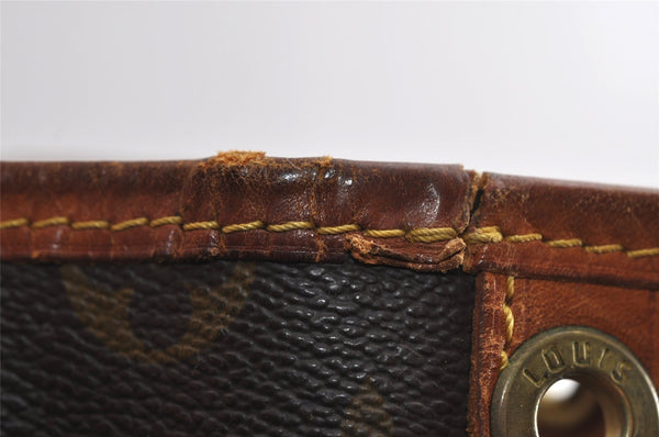 Authentic Louis Vuitton Monogram Noe Shoulder Drawstring Bag M42224 LV 8839I