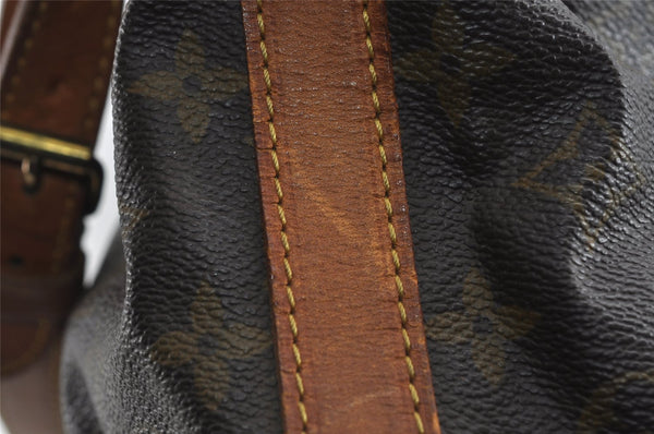 Authentic Louis Vuitton Monogram Noe Shoulder Drawstring Bag M42224 LV 8839I