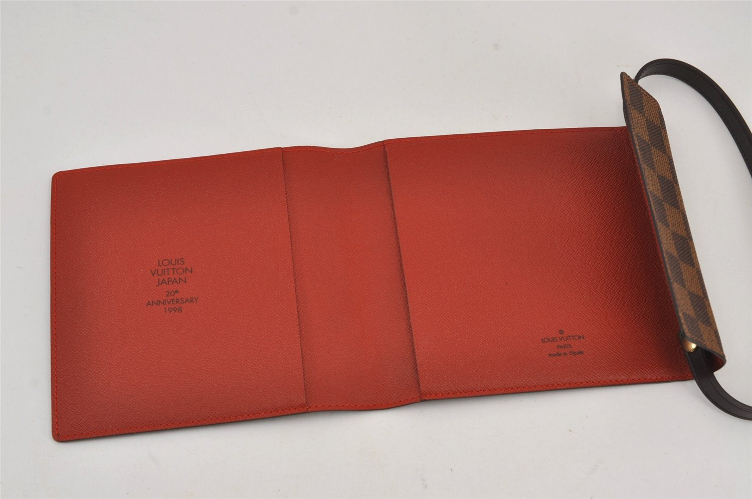 Authentic Louis Vuitton Damier 20th Anniversary Limited CD Case N62935 LV 8839J