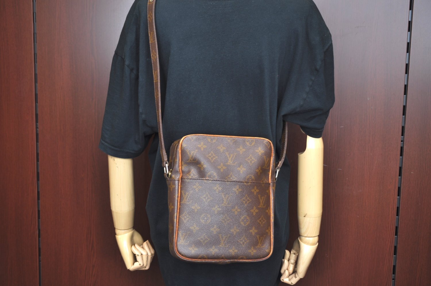 Auth Louis Vuitton Monogram Petit Marceau Shoulder Cross Bag Old Model LV 8841I