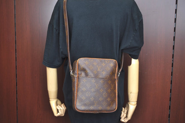 Auth Louis Vuitton Monogram Petit Marceau Shoulder Cross Bag Old Model LV 8841I
